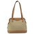 Céline Borsa a Spalla in Tela Macadam CELINE PVC Beige Oro Auth gh1093 D'oro - vista 2