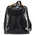Sac Gucci Bamboo en nylon émaillé 2 en 1 noir argent 003 2058 0059 5 Auth gh1147 Argenté - vue 3