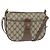 Borsa Sherry Line GG Supreme Web di GUCCI in PVC beige e oro 001 754 6177 Auth 150554 D'oro