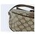 Borsa Sherry Line GG Supreme Web di GUCCI in PVC beige e oro 001 754 6177 Auth 150554 D'oro - vista 10