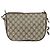 Borsa Sherry Line GG Supreme Web di GUCCI in PVC beige e oro 001 754 6177 Auth 150554 D'oro - vista 3