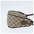 Borsa Sherry Line GG Supreme Web di GUCCI in PVC beige e oro 001 754 6177 Auth 150554 D'oro - vista 5