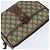 Borsa Sherry Line GG Supreme Web di GUCCI in PVC beige e oro 001 754 6177 Auth 150554 D'oro - vista 6