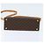 Céline Borsa a mano in tela Macadam CELINE in pelle PVC 2 in 1 marrone oro Auth hk3227 D'oro - vista 11
