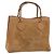 Borsa a Mano GUCCI Bamboo Suede Beige Oro 002 2058 0260 Auth ep11402 D'oro