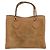 Borsa a Mano GUCCI Bamboo Suede Beige Oro 002 2058 0260 Auth ep11402 D'oro - vista 2