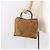 Borsa a Mano GUCCI Bamboo Suede Beige Oro 002 2058 0260 Auth ep11402 D'oro - vista 23