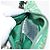 Borsa GUCCI a tracolla in tela e pelle verde argento 502095 Auth BA7469 - vista 19