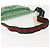 Borsa GUCCI a tracolla in tela e pelle verde argento 502095 Auth BA7469 - vista 7