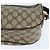 Bolsa Gucci GG Supreme Web Sherry Line PVC Bege Dourado 001 58 0918 Auth BA7459 - vista 11