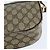 Bolsa Gucci GG Supreme Web Sherry Line PVC Bege Dourado 001 58 0918 Auth BA7459 - vista 13