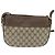 Bolsa Gucci GG Supreme Web Sherry Line PVC Bege Dourado 001 58 0918 Auth BA7459 - vista 3