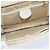 GUCCI Schultertasche aus Leder in Weiß und Gold Auth BA7470 Golden - Ansicht 19