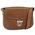 Gucci Borsa a Spalla in Pelle Marrone Oro Auth ep11690 D'oro