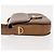 Gucci Borsa a Spalla in Pelle Marrone Oro Auth ep11690 D'oro - vista 5
