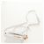 Mini borsa a mano JACQUEMUS in pelle 2 in 1 bianca oro Auth 128500M Bianco D'oro - vista 11