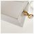 Mini borsa a mano JACQUEMUS in pelle 2 in 1 bianca oro Auth 128500M Bianco D'oro - vista 16