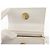 Mini borsa a mano JACQUEMUS in pelle 2 in 1 bianca oro Auth 128500M Bianco D'oro - vista 20