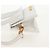 Mini borsa a mano JACQUEMUS in pelle 2 in 1 bianca oro Auth 128500M Bianco D'oro - vista 4
