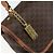 Céline Borsa a mano in tela Macadam CELINE in pelle PVC marrone oro Auth bs30308 D'oro - vista 14