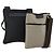 Bolsa de Ombro Salvatore Ferragamo PVC Nylon 2 Conjunto Bege Preto Auth 121346