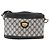 Gucci Borsa a spalla GG Supreme in PVC pelle blu navy oro Auth 152361 D'oro - vista 13