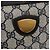 Gucci Borsa a spalla GG Supreme in PVC pelle blu navy oro Auth 152361 D'oro - vista 17