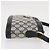 Gucci Borsa a spalla GG Supreme in PVC pelle blu navy oro Auth 152361 D'oro - vista 3