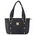 Borsa MCM in pelle nera e oro Auth 152933 Nero D'oro - vista 13