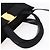 Borsa a Mano Vala in Camoscio Salvatore Ferragamo 2 in 1 Nero Oro Auth 147079 D'oro - vista 7