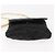 CHANEL Borsa a Spalla Matelassé Catena Satin Nero Oro CC Auth ki6158 D'oro - vista 5