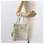 PRADA Borsa a mano in nylon bianco argento Auth bs30724 - vista 23