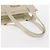 PRADA Borsa a mano in nylon bianco argento Auth bs30724 - vista 7