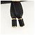 Chloé Borsa a vita in pelle nera e oro Chloe Mercy Auth BA7541 Nero D'oro - vista 19