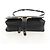 Chloé Borsa a vita in pelle nera e oro Chloe Mercy Auth BA7541 Nero D'oro - vista 5