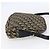 Borsa a Spalla in Tela Trotter Christian Dior Blu Navy Oro Auth 147085 D'oro - vista 4