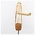Borsa a Spalla MCM Logogram Vicetos in Pelle PVC Marrone Oro Auth BA7515 D'oro - vista 22