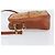 Borsa a Spalla MCM Logogram Vicetos in Pelle PVC Marrone Oro Auth BA7515 D'oro - vista 4