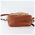 Borsa a Spalla MCM Logogram Vicetos in Pelle PVC Marrone Oro Auth BA7515 D'oro - vista 5