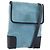 LOEWE Borsa a Spalla Anagram in Pelle Scamosciata Blu Chiaro Navy Auth hk3179 Blu navy
