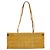 CHANEL Borsa a Spalla Choco Bar Smalto Giallo CC Auth 152372 - vista 13