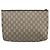 GUCCI GG Plus Supreme Clutch Bag PVC Beige Gold Auth bs30744 Golden - Ansicht 2