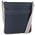 LOEWE Borsa a Spalla Anagramma PVC Blu Navy Argento Auth ep11921