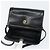 Borsa a Spalla in Pelle Nera e Oro GUCCI 001 256 1161 Auth ep11851 Nero D'oro - vista 15