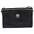 Borsa a Spalla in Pelle Nera e Oro GUCCI 001 256 1161 Auth ep11851 Nero D'oro - vista 2