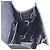 Salvatore Ferragamo Handtasche aus Wildleder Schwarz Silber Auth BA7548 - Ansicht 18