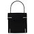 Salvatore Ferragamo Handtasche aus Wildleder Schwarz Silber Auth BA7548 - Ansicht 2