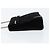 Salvatore Ferragamo Handtasche aus Wildleder Schwarz Silber Auth BA7548 - Ansicht 5