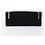 Salvatore Ferragamo Handtasche aus Wildleder Schwarz Silber Auth BA7548 - Ansicht 9