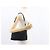 Borsa a Spalla Gancini in Pelle Nylon Nera Argento Salvatore Ferragamo Auth bs30802 Nero - vista 21